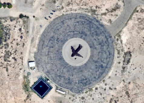 Kirtland Air Force Base fire training area