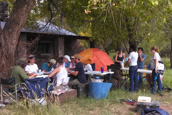 Field work in New Mexico